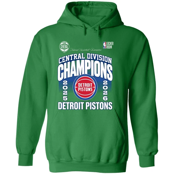 Detroit Pistons The Central Division Champions 2026 Hoodie - Image 2