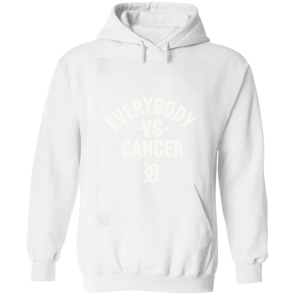 Detroit Tigers Everybody Vs Cancer Hoodie - Image 6