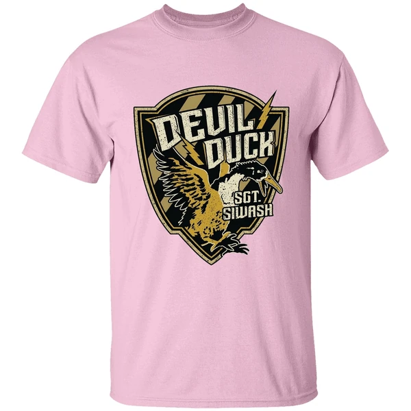 devil duck sgt siwash shirt lightpink