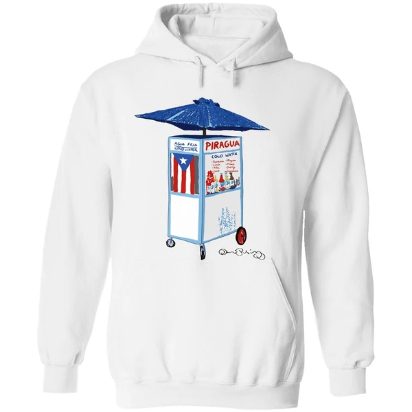 Devon Rodriguez Puerto Rico Piragua Cart Hoodie - Image 8