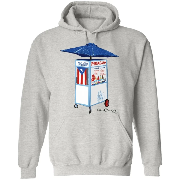 Devon Rodriguez Puerto Rico Piragua Cart Hoodie - Image 9