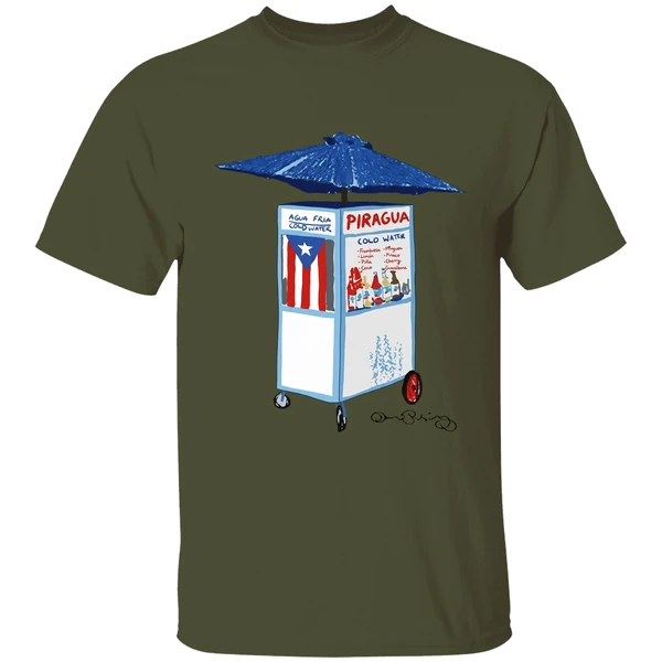 Devon Rodriguez Puerto Rico Piragua Cart Shirt - Image 4