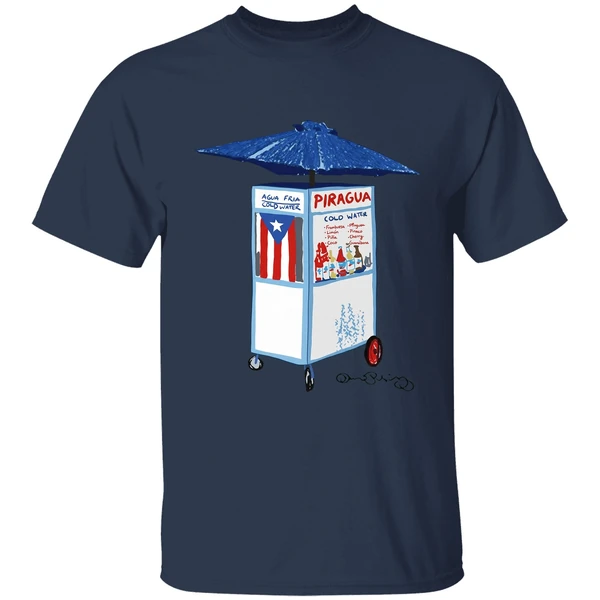Devon Rodriguez Puerto Rico Piragua Cart Shirt - Image 5