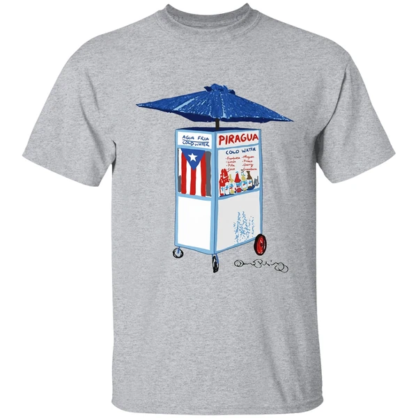 Devon Rodriguez Puerto Rico Piragua Cart Shirt - Image 9