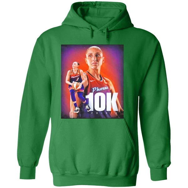 Diana Taurasi Is The First Wnba Player In History To Reach 10000 Points Hoodie - Image 2