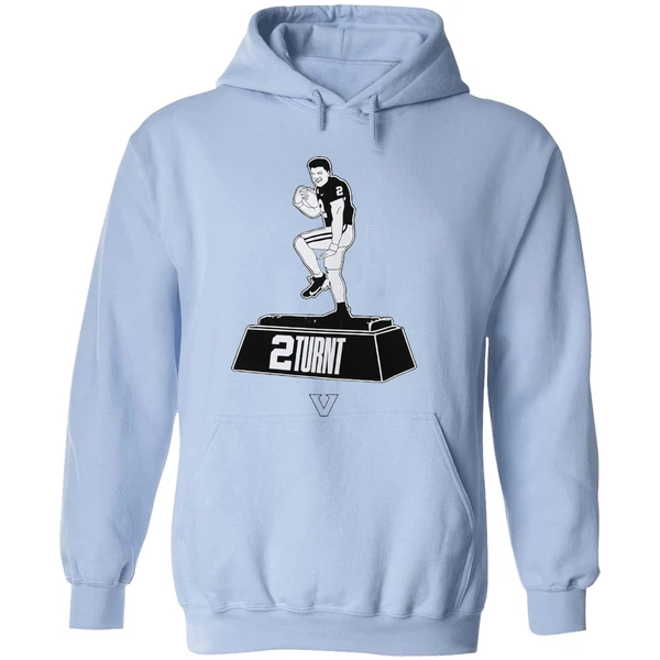 Diego Pavia Heisman Trophy 2 Turnt Vanderbilt Commodores Hoodie - Image 4