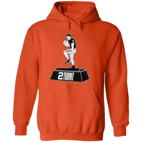 Diego Pavia Heisman Trophy 2 Turnt Vanderbilt Commodores Hoodie - Image 6