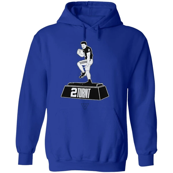 Diego Pavia Heisman Trophy 2 Turnt Vanderbilt Commodores Hoodie - Image 7