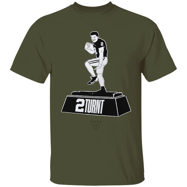 Diego Pavia Heisman Trophy 2 Turnt Vanderbilt Commodores Shirt - Image 4
