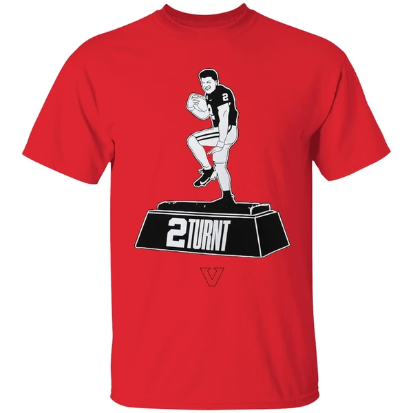 Diego Pavia Heisman Trophy 2 Turnt Vanderbilt Commodores Shirt - Image 7