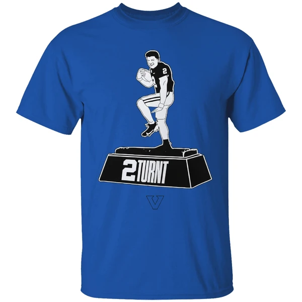 Diego Pavia Heisman Trophy 2 Turnt Vanderbilt Commodores Shirt - Image 8