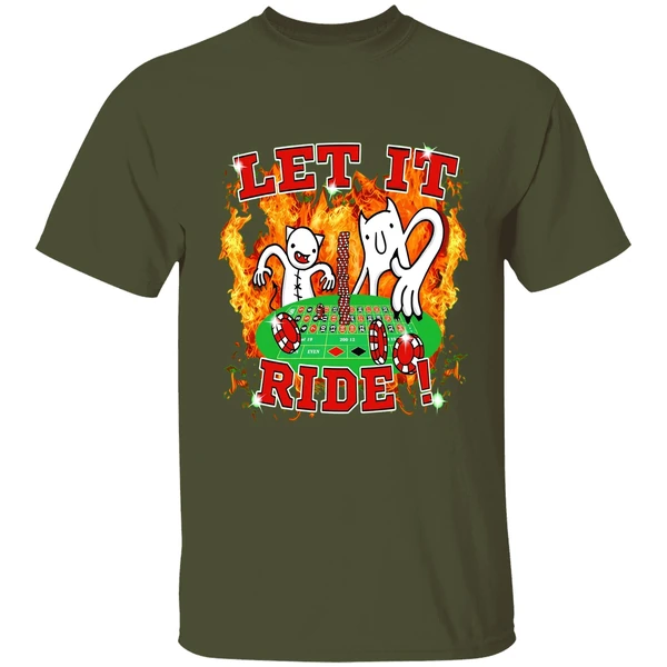 diemarchive let it ride rap shirt militarygreen
