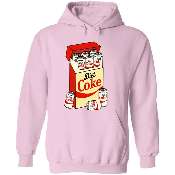 Diet Coke Cigarette Pack Retro Beer Hoodie - Image 5