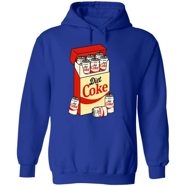 Diet Coke Cigarette Pack Retro Beer Hoodie - Image 7