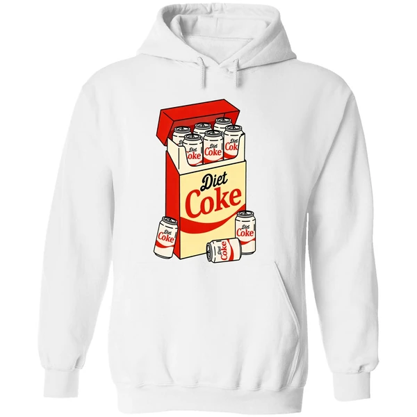 Diet Coke Cigarette Pack Retro Beer Hoodie - Image 8