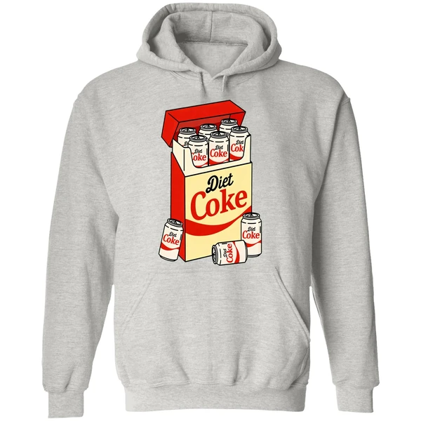 Diet Coke Cigarette Pack Retro Beer Hoodie - Image 9