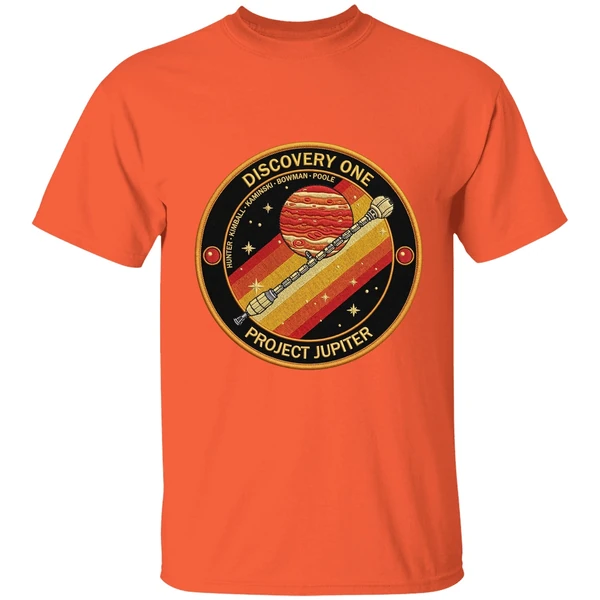 discovery one project jupiter shirt orange