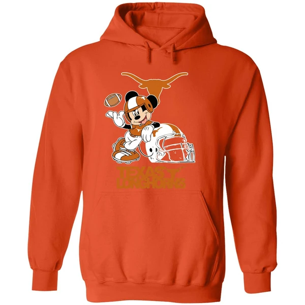Disney Minnie Mouse Texas Longhorns Hoodie - Image 6