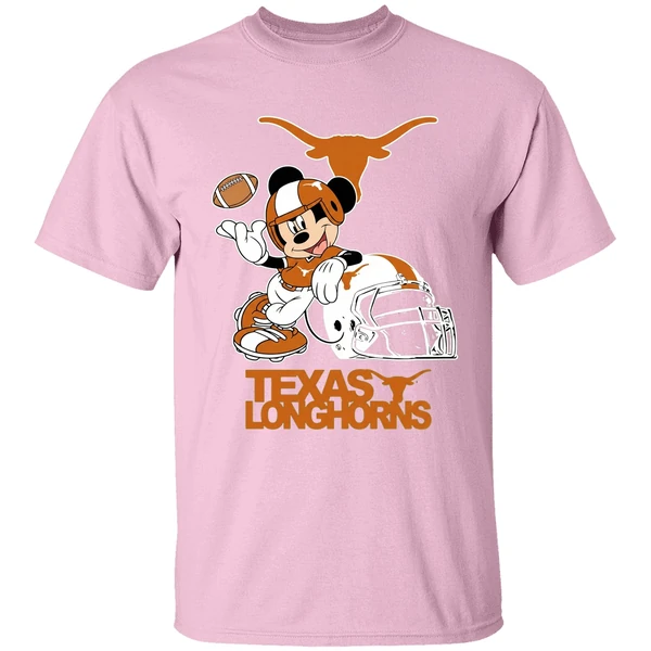 Disney Minnie Mouse Texas Longhorns Shirt - Image 3