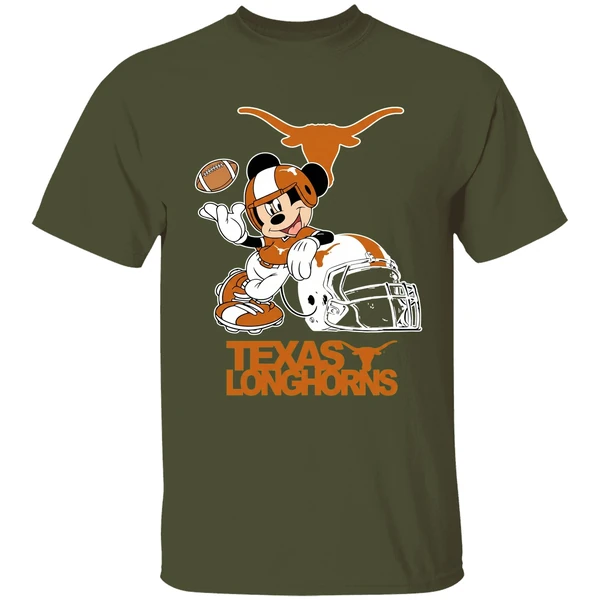 Disney Minnie Mouse Texas Longhorns Shirt - Image 4