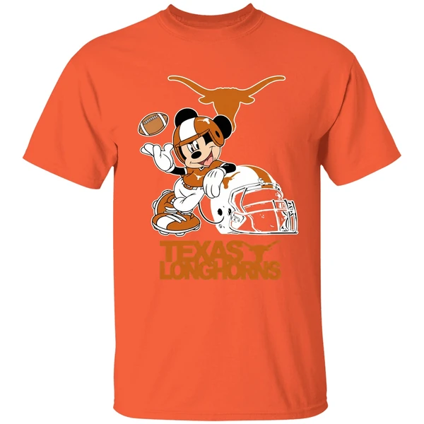 Disney Minnie Mouse Texas Longhorns Shirt - Image 6