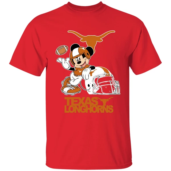Disney Minnie Mouse Texas Longhorns Shirt - Image 7