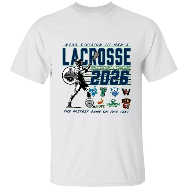 Division Iii Mens Lacrosse Quarterfinal 2026 The Fastest Game On Two Feet Shirt