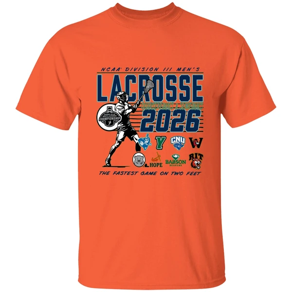 Division Iii Mens Lacrosse Quarterfinal 2026 The Fastest Game On Two Feet Shirt - Image 3