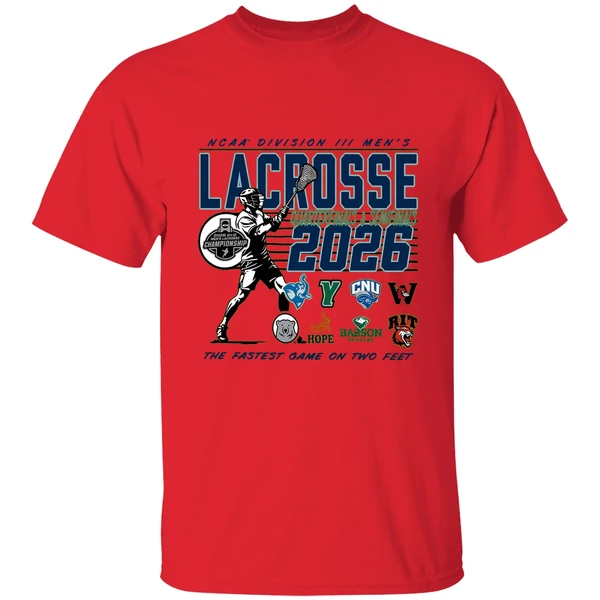 division iii mens lacrosse quarterfinal 2026 the fastest game on two feet shirt red