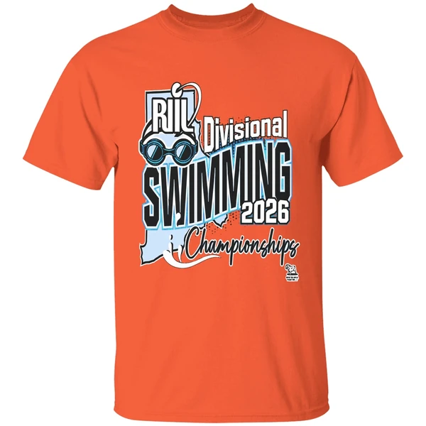 divisional swimming 2026 championships riil shirt orange