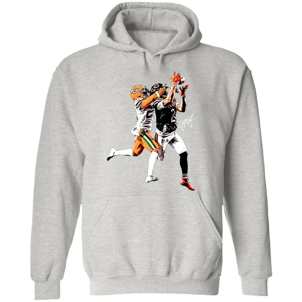 Dj Moore Game Winning Td Signature Hoodie - Image 9