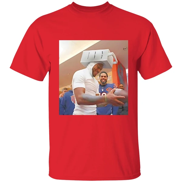 Dj Moore Wore A Cheese Grater Hat Chicago Bears Shirt - Image 7