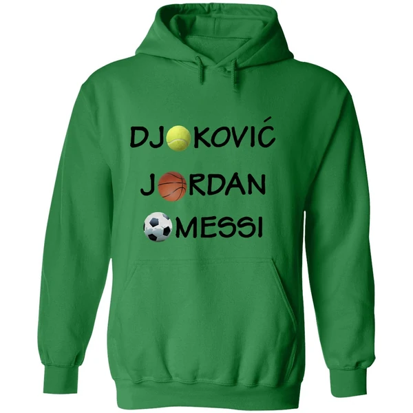Djokovic Jordan Messi Hoodie - Image 2