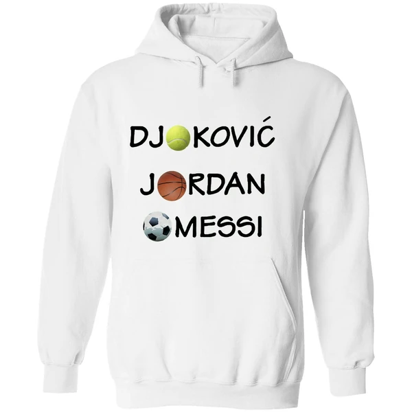 Djokovic Jordan Messi Hoodie - Image 8