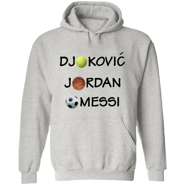 Djokovic Jordan Messi Hoodie - Image 9