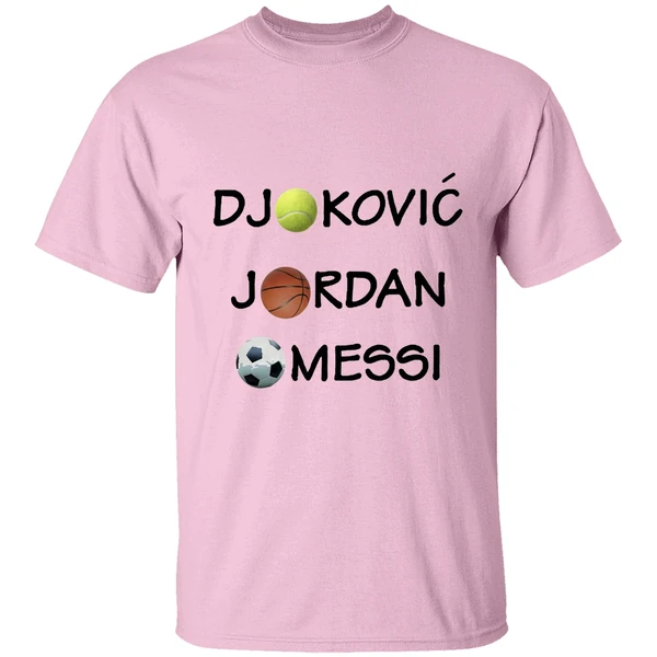 Djokovic Jordan Messi Shirt - Image 2