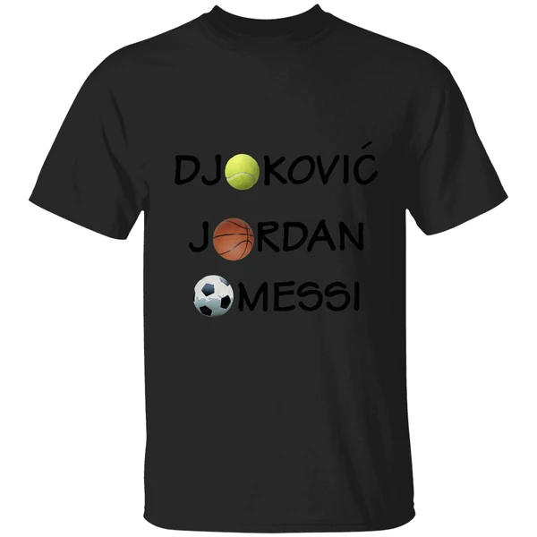 Djokovic Jordan Messi Shirt - Image 7