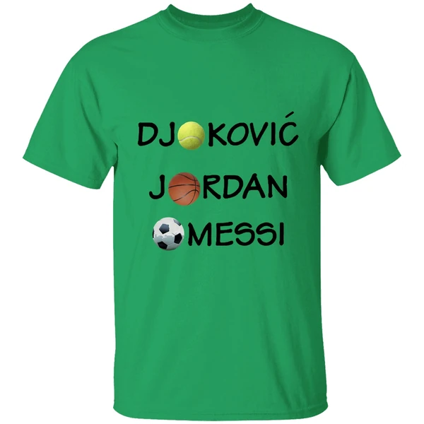 Djokovic Jordan Messi Shirt - Image 8