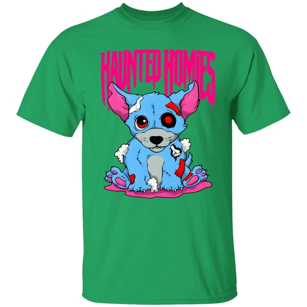 Dog Teddy Bear Haunted Homies December Shirt