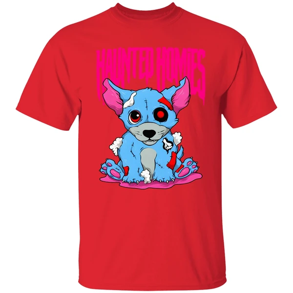 Dog Teddy Bear Haunted Homies December Shirt - Image 6