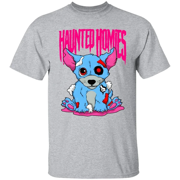 Dog Teddy Bear Haunted Homies December Shirt - Image 8