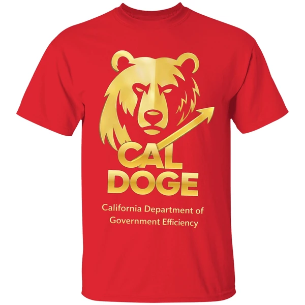 Doge California Department Of Government Efficiency Shirt - Image 7