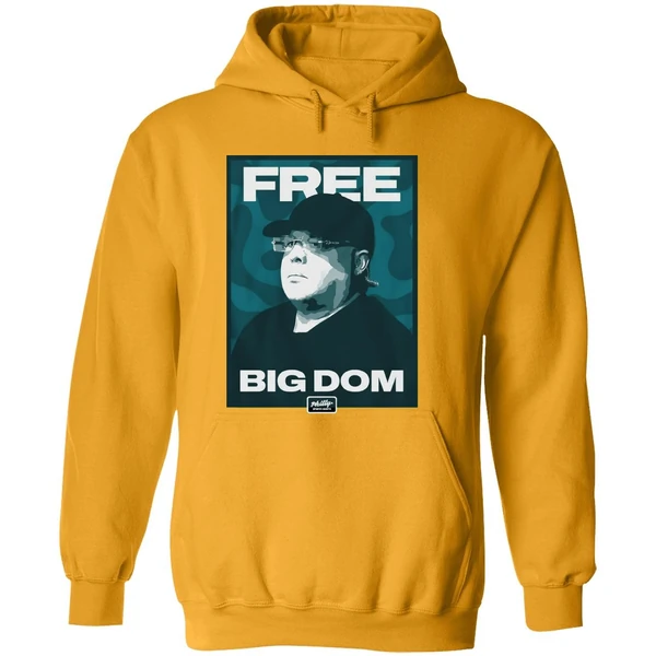 Dom Disandro Philadelphia Eagles Free Big Dom Hoodie