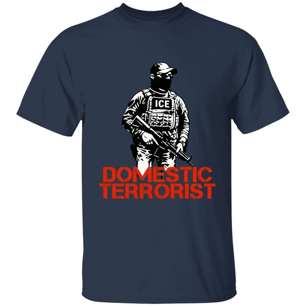Domestic Terrorist Abolish Ice Shirt - Image 5