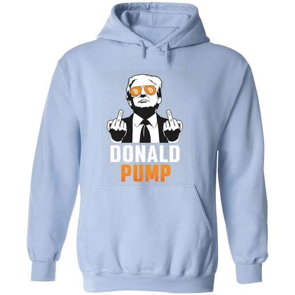 Donald Pump Donald Trump Bitcoin Crypto Hoodie - Image 4