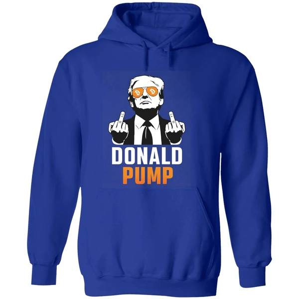 Donald Pump Donald Trump Bitcoin Crypto Hoodie - Image 7