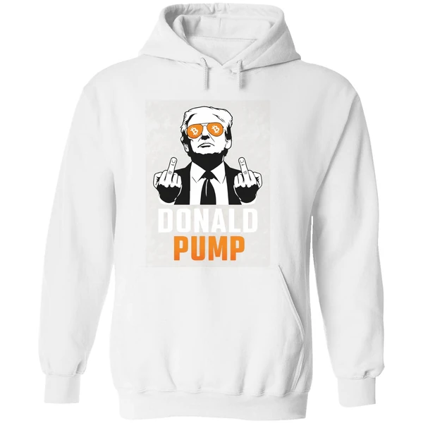 Donald Pump Donald Trump Bitcoin Crypto Hoodie - Image 8