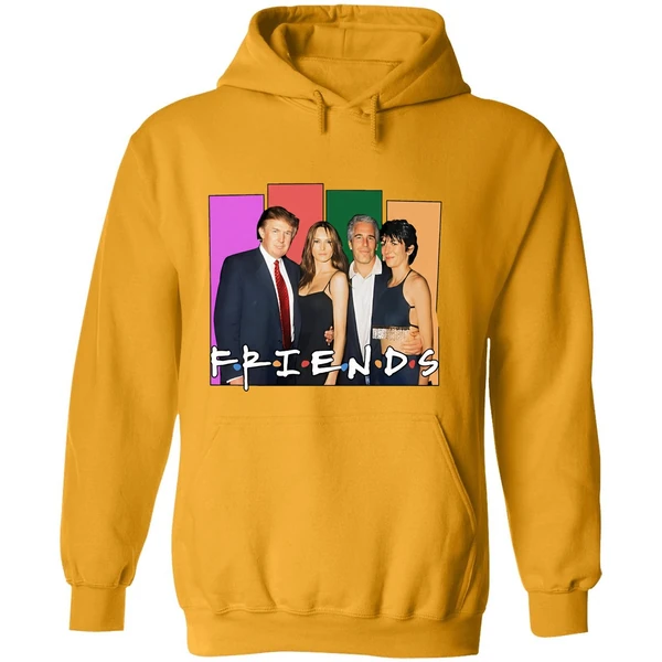 Donald Trump And Jeffrey Epstein Best Friends Hoodie
