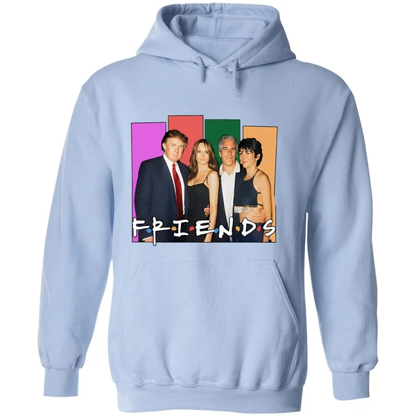 Donald Trump And Jeffrey Epstein Best Friends Hoodie - Image 4
