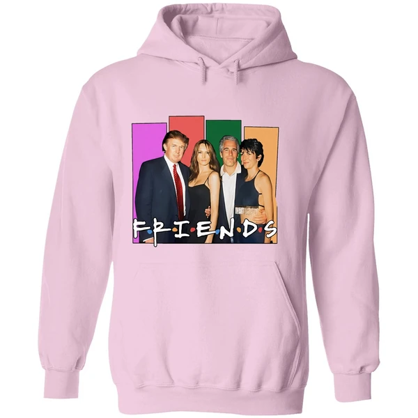 Donald Trump And Jeffrey Epstein Best Friends Hoodie - Image 5